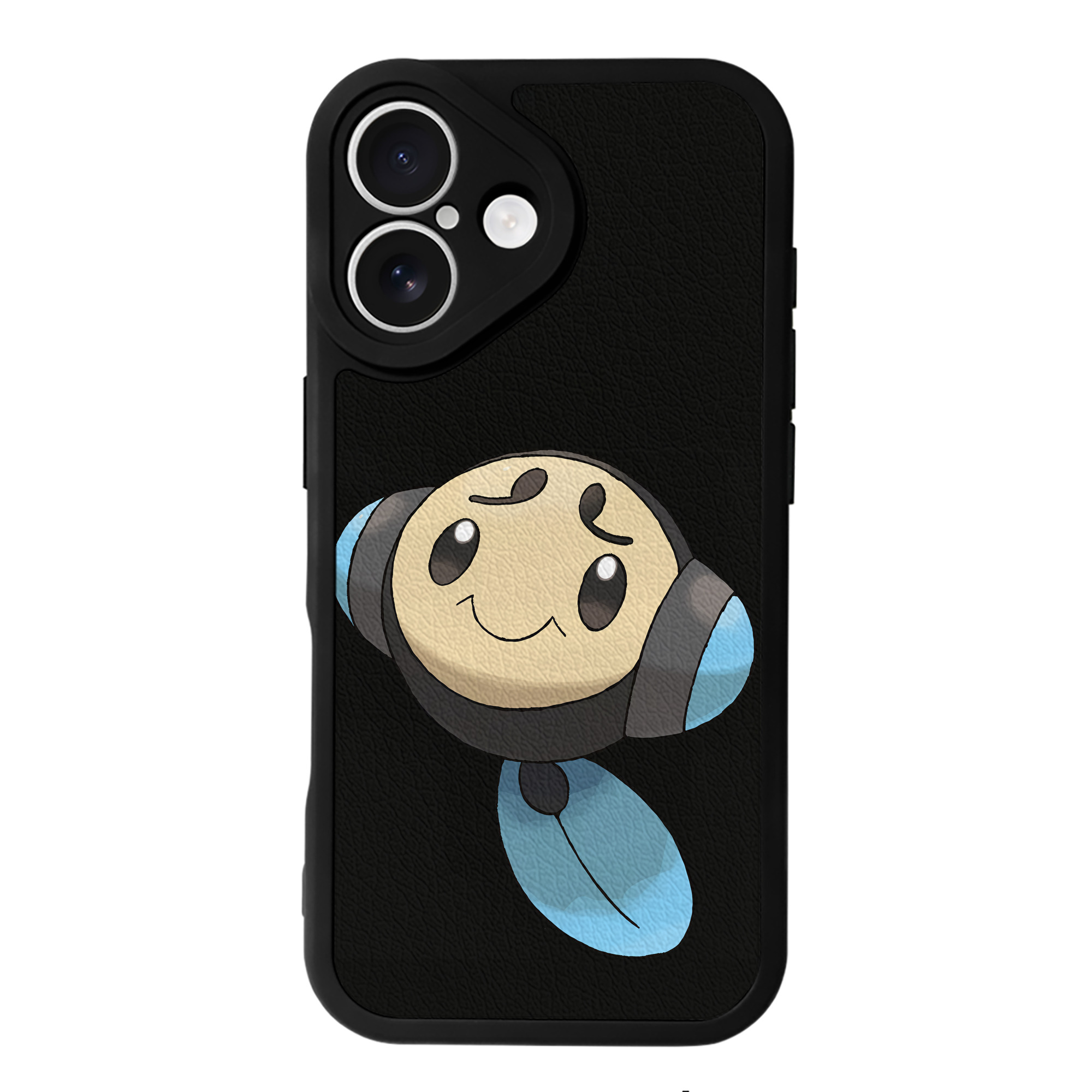 （画像用） ポケットモンスター Pokémon 【iPhone 16シリーズ対応】シリコンスマホケース（レザー調） 材質：シリコン